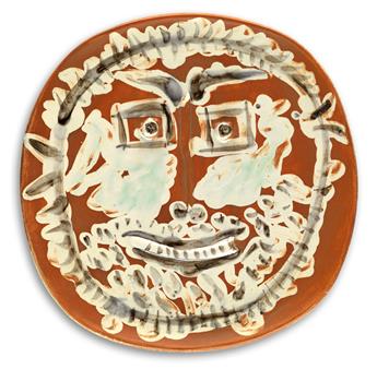PABLO PICASSO Square-eyed Face.